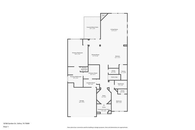 16708 Garden Drive, Celina, TX 75009