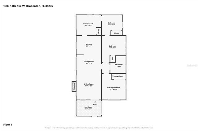 1309 13TH AVENUE W, Bradenton, FL 34205