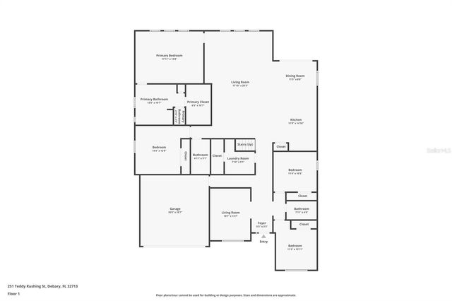 251 TEDDY RUSHING STREET, Debary, FL 32713