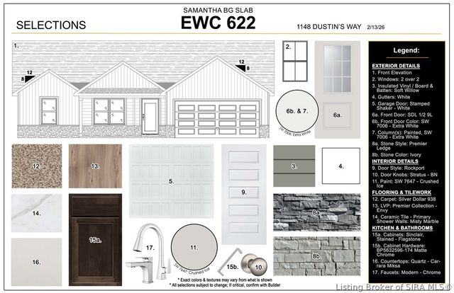 1148 - LOT 622 Dustin's Way, Jeffersonville, IN 47130