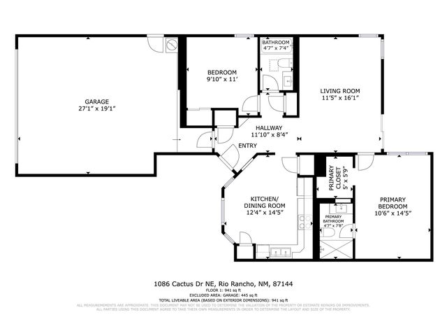 1086 Cactus Drive NE, Rio Rancho, NM 87144