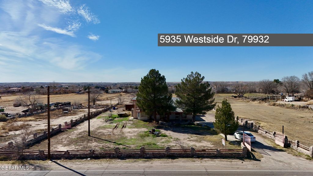 5935 Westside Drive, El Paso, TX 79932