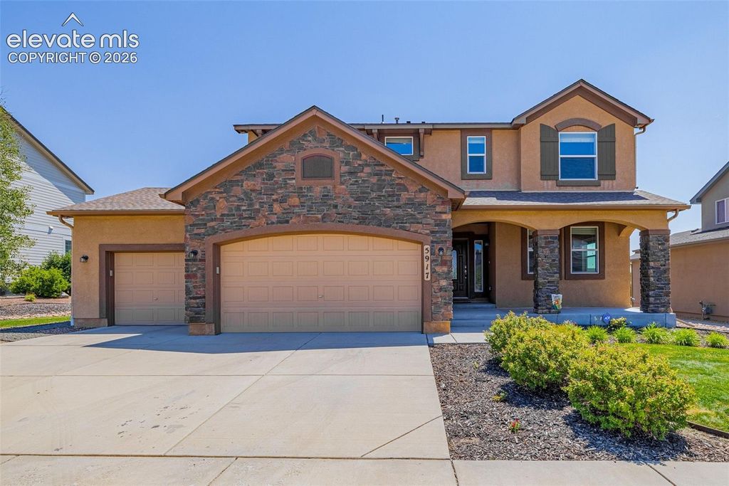 5917 Fergus Drive, Colorado Springs, CO 80924 — exterior