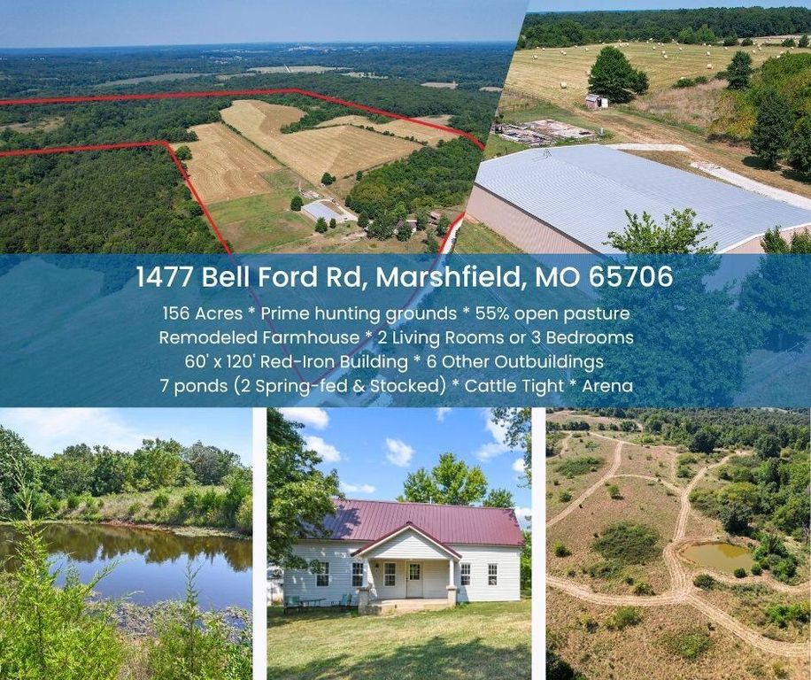 1477 Bell Ford Road, Marshfield, MO 65706