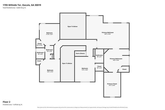 1705 Millside Terrace, Dacula, GA 30019