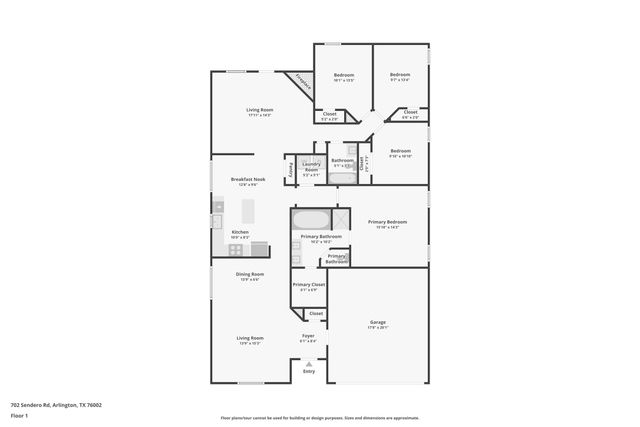 702 Sendero Drive, Arlington, TX 76002