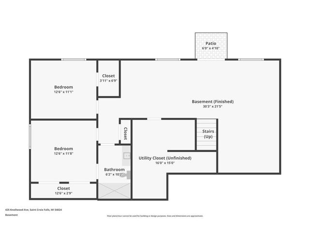 425 Knollwood Avenue, Saint Croix Falls, WI 54024