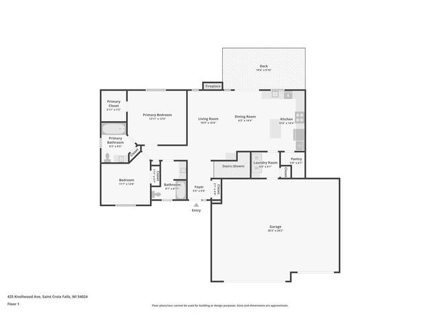 425 Knollwood Avenue, Saint Croix Falls, WI 54024