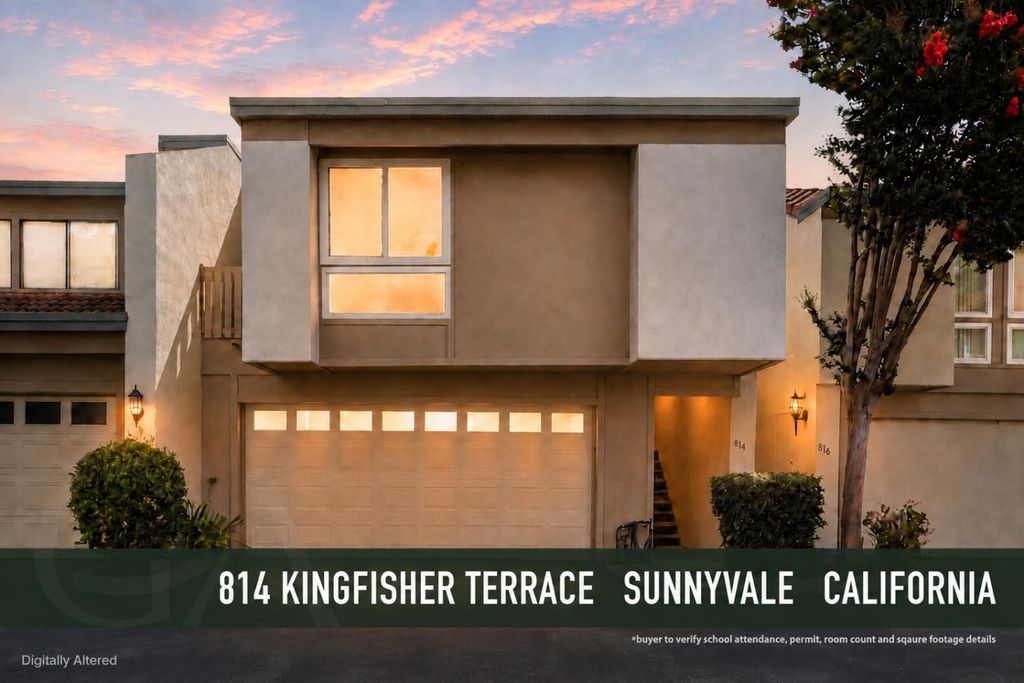 814 Kingfisher Terrace, Sunnyvale, CA 94087