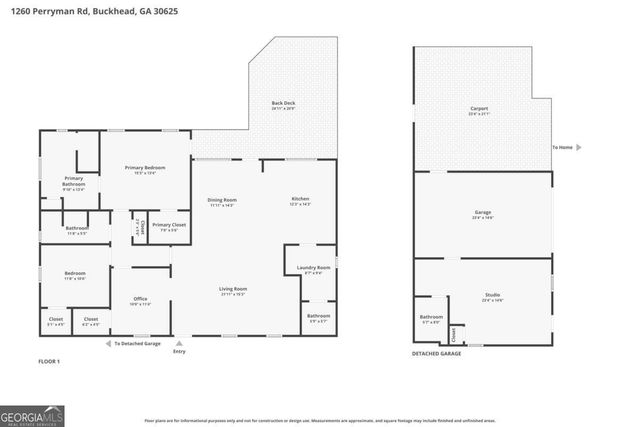 1260 Perryman Road, Buckhead, GA 30625