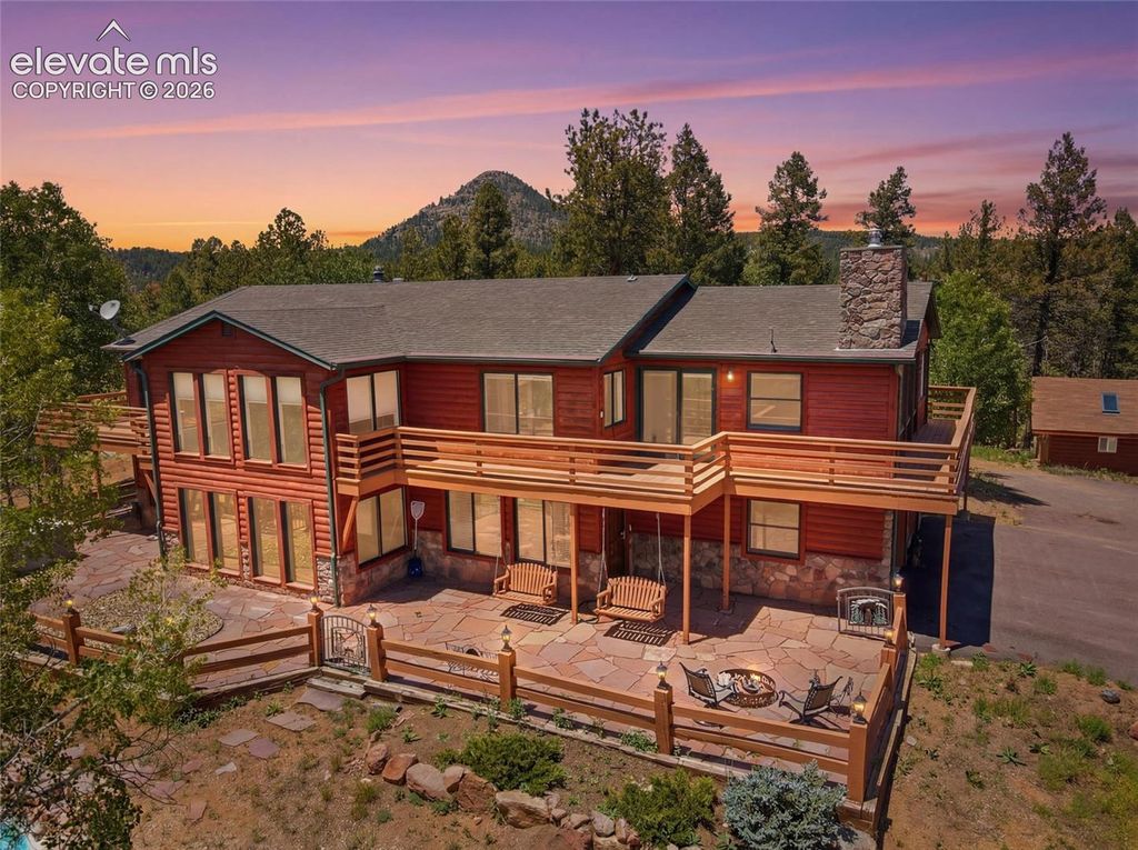 3000 Wildhorn Road, Florissant, CO 80816 — exterior