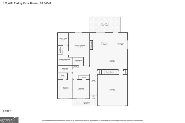 128 Wild Turkey Pass, Homer, GA 30547