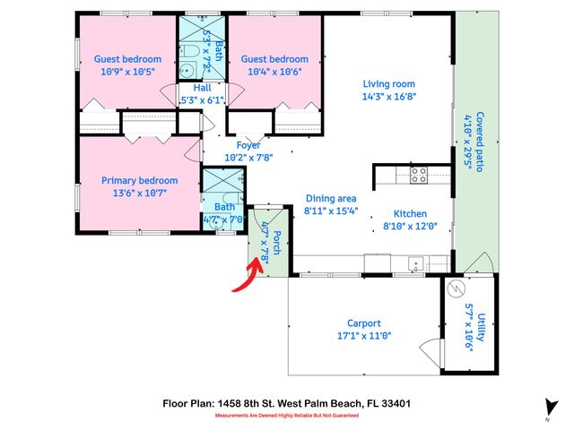 1458 8th Street, West Palm Beach, FL 33401