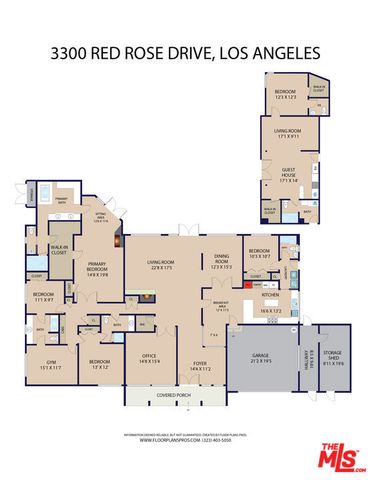 3300 Red Rose Drive, Los Angeles, CA 91436