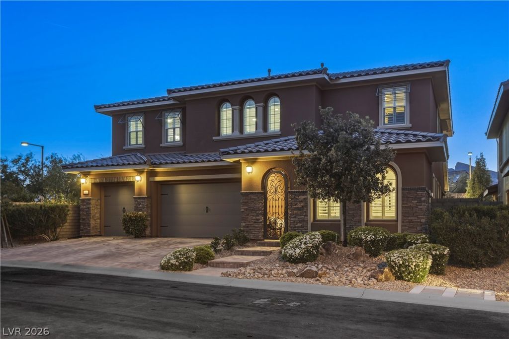 497 Paso De Montana Street, Las Vegas, NV 89138 — exterior