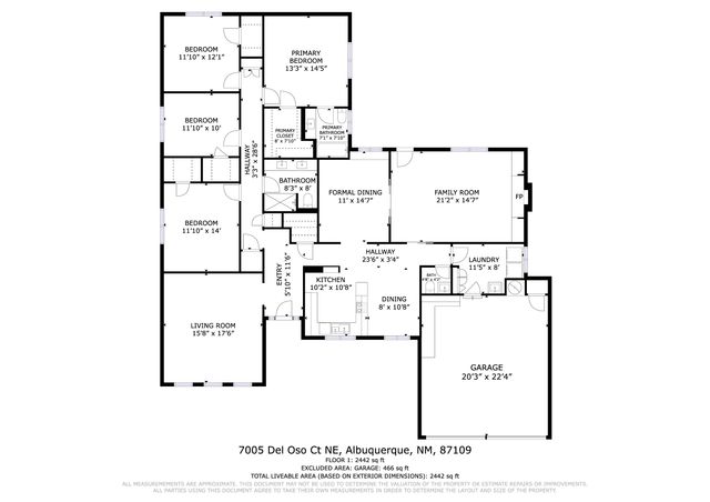 7005 Del Oso Court NE, Albuquerque, NM 87109