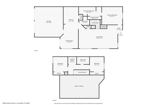 2904 Hunters Point Lane, Carrollton, TX 75007