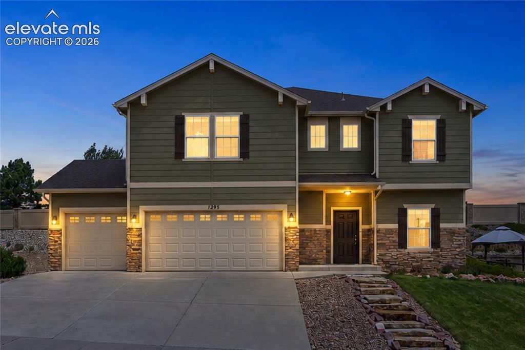 1295 Diamond Rim Drive, Colorado Springs, CO 80921 — exterior