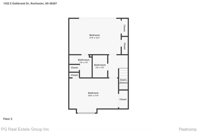 1432 Oakbrook E, Rochester Hills, MI 48307