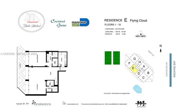 2901 S Bayshore Drive 8E, Coconut Grove, FL 33133