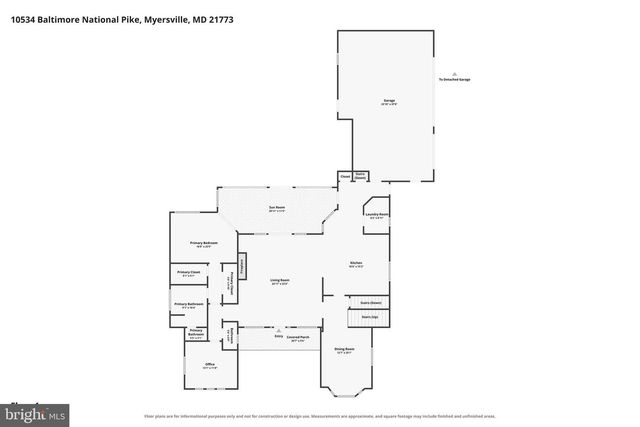 10534 BALTIMORE NATIONAL PIKE, Myersville, MD 21773