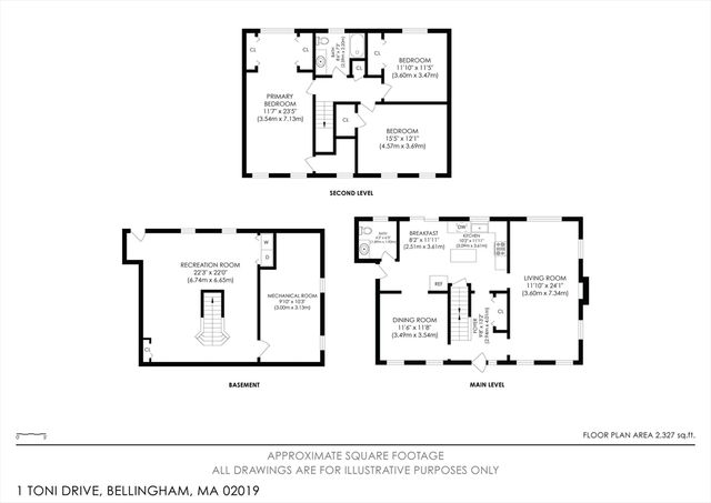 1 Toni Dr, Bellingham, MA 02019