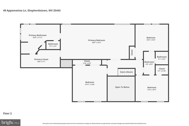 49 APPOMATTOX LN, Shepherdstown, WV 25443