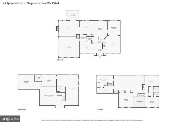 49 APPOMATTOX LN, Shepherdstown, WV 25443