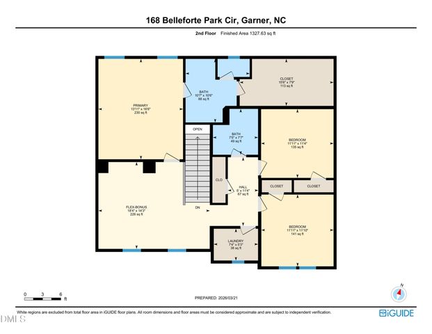 168 Belleforte Park Circle, Garner, NC 27529