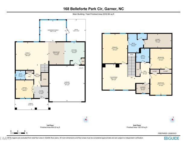 168 Belleforte Park Circle, Garner, NC 27529