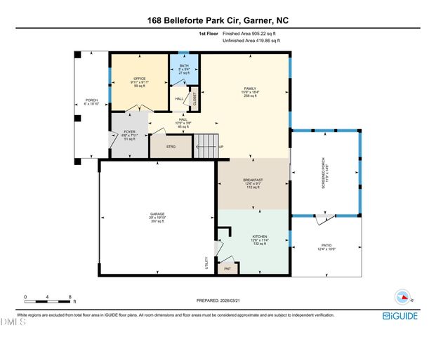 168 Belleforte Park Circle, Garner, NC 27529