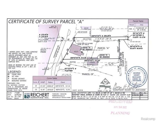 0001 Klingensmith Road, Bloomfield Hills, MI 48302