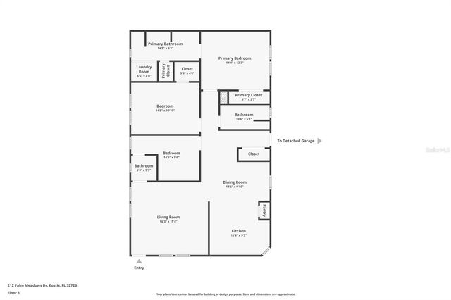212 PALM MEADOWS DRIVE, Eustis, FL 32726