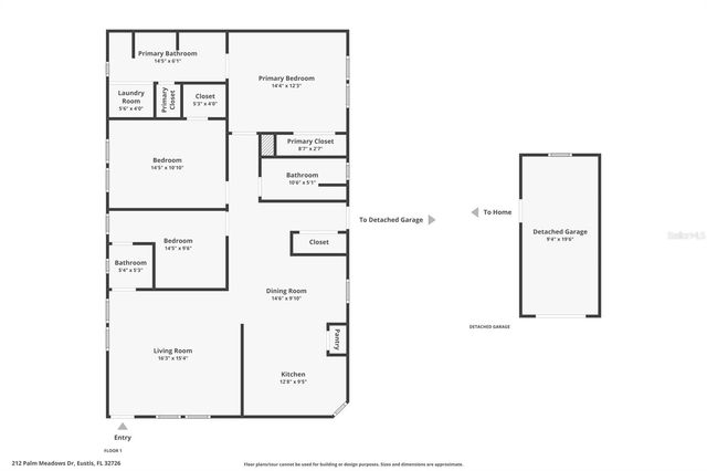 212 PALM MEADOWS DRIVE, Eustis, FL 32726
