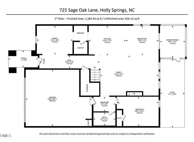725 Sage Oak Lane, Holly Springs, NC 27540