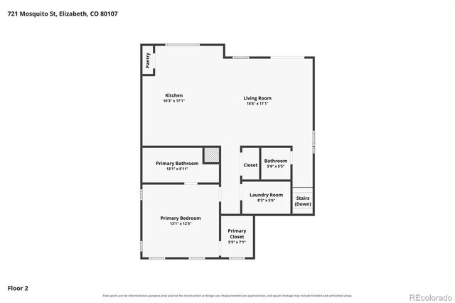 721 Mosquito Street, Elizabeth, CO 80107