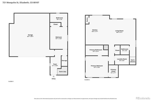 721 Mosquito Street, Elizabeth, CO 80107