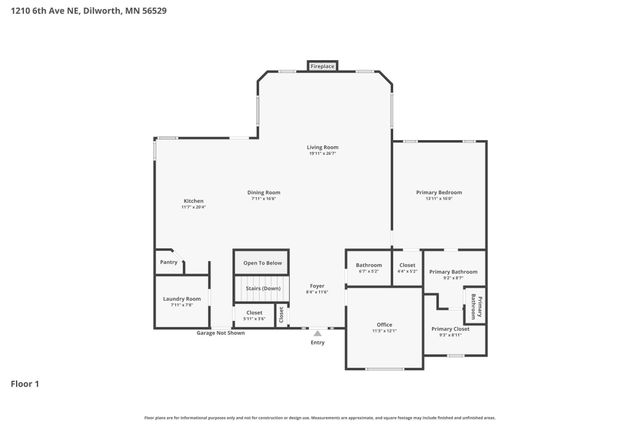 1210 6th Avenue NE, Dilworth, MN 56529