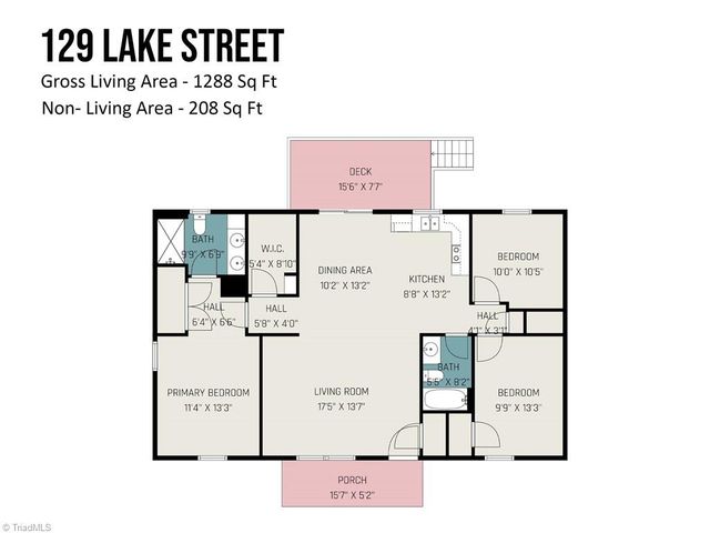 129 Lake Street, Elkin, NC 28621