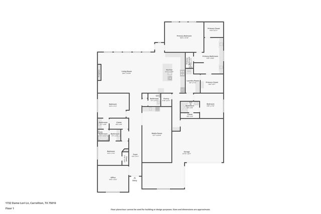 1732 Dame Lori Lane, Carrollton, TX 75010