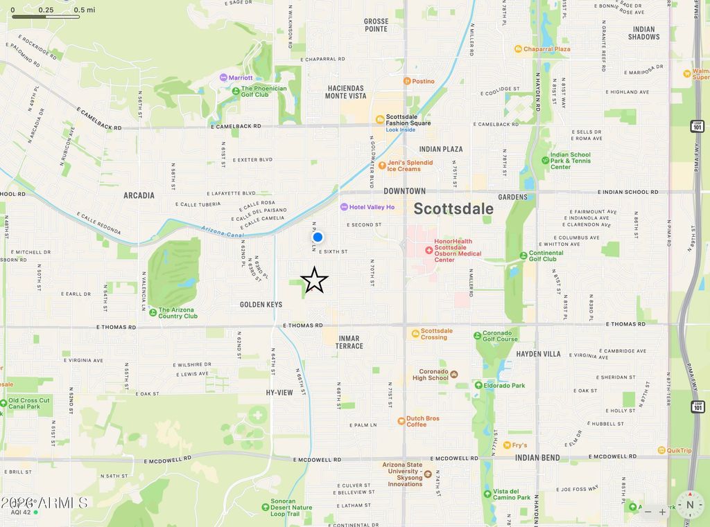Image 2 of property listing at 3125 N 66TH Street, Scottsdale, AZ 85251
