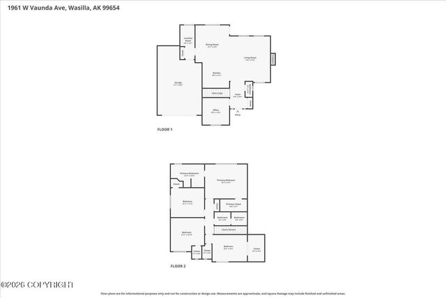1961 W Vaunda Avenue, Wasilla, AK 99654