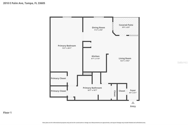 2010 E PALM AVENUE 14317, Tampa, FL 33605