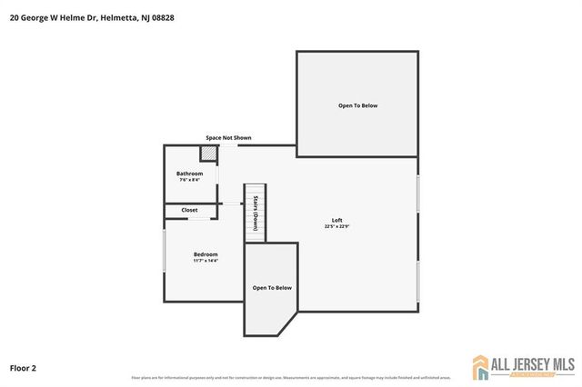 20 George W Helme Drive, Helmetta, NJ 08828