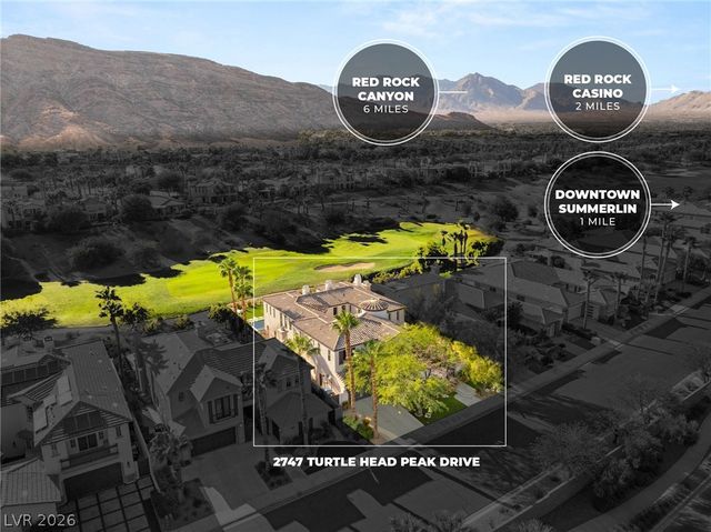 2747 Turtle Head Peak Drive, Las Vegas, NV 89135