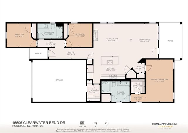 15606 Clearwater Bend Drive, Houston, TX 77044