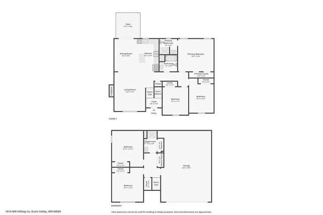 1614 NW Hilltop Lane, Grain Valley, MO 64029