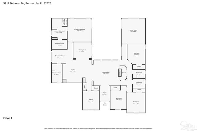 5917 Dahoon Dr, Pensacola, FL 32526