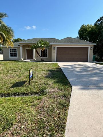 1341 SW Oriole Lane, Port St. Lucie, Port St Lucie, FL 34953