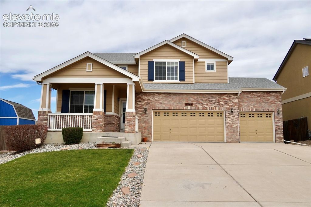 1744 Silver Meadow Circle, Colorado Springs, CO 80951 — exterior